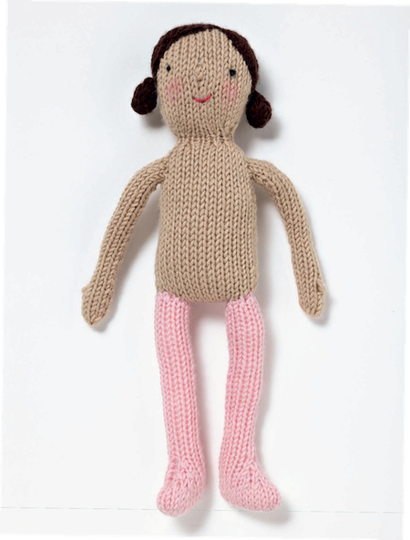 Basic Knitted Doll Free Knitting Pattern Craftfoxes