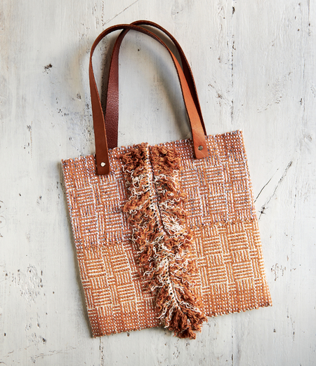 Loom Woven Tote Bag (FREE PATTERN)