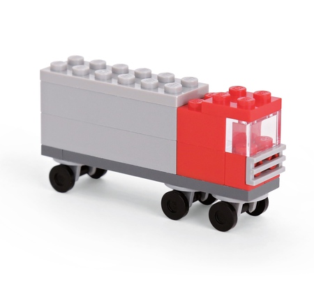 LEGO Semi-Truck Instructions (No Kit Necessary)