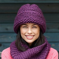 beginner knitting hat