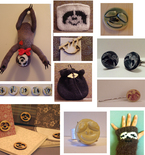 Sloth Toy Doll, Glove, Pins, Cufflinks and More