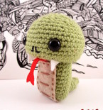 Chinese New Year Snake (Free Crochet Pattern)
