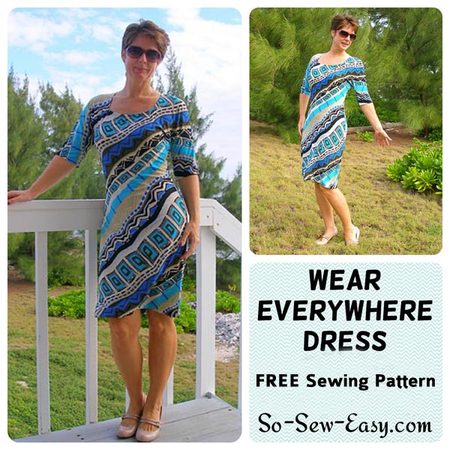 Easy Knit Dress - Free Pattern