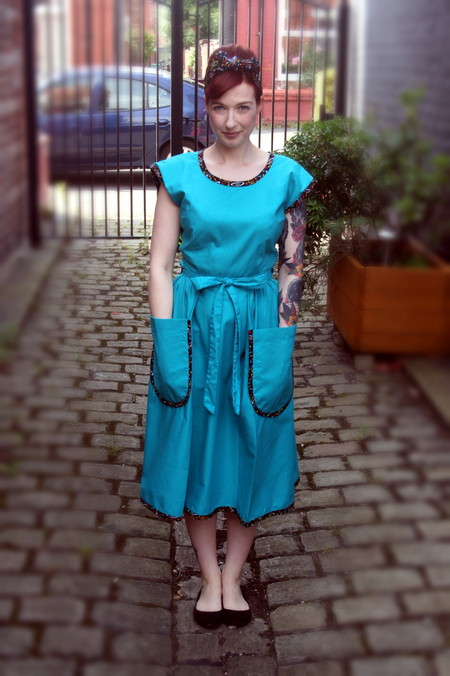 Vintage Late 50s / Early 60s Wrap Dress - "McCalls 2440"