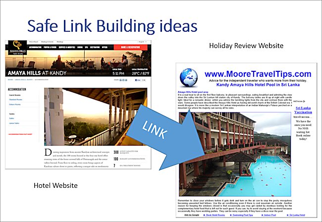 This is an example of a good relevant link - seo tutorial