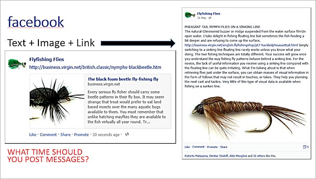 How to make images large on facebook