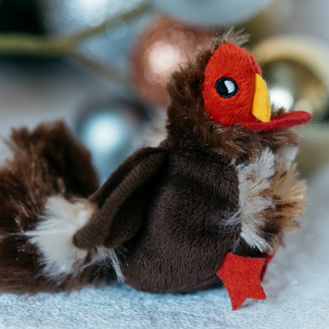 "Purrkey" Catnip Turkey Toy