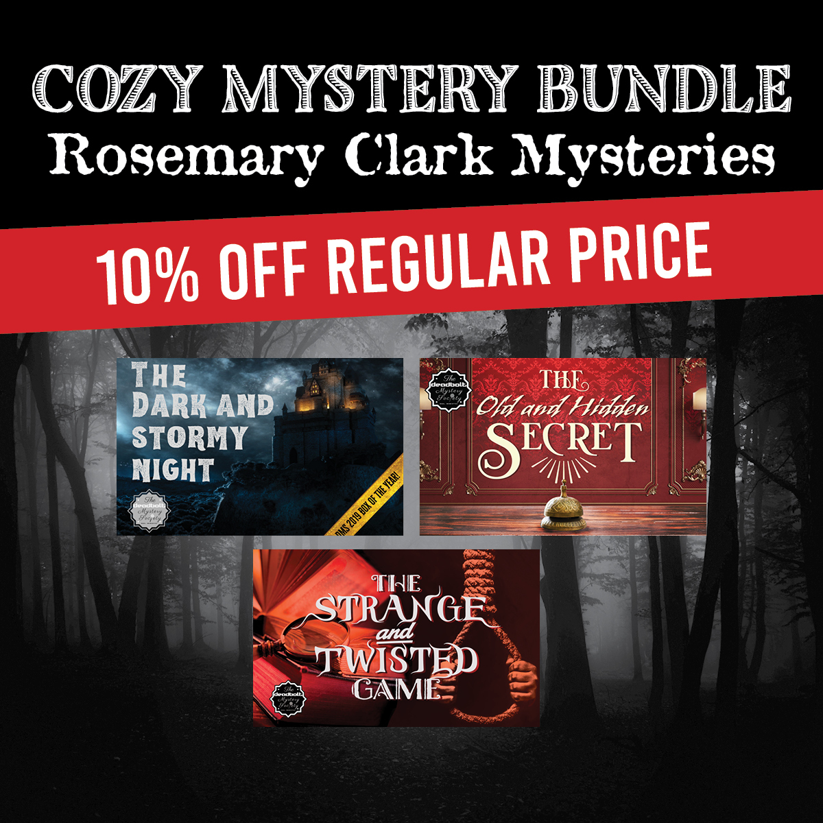 Deadbolt Mystery Society Shop/Product