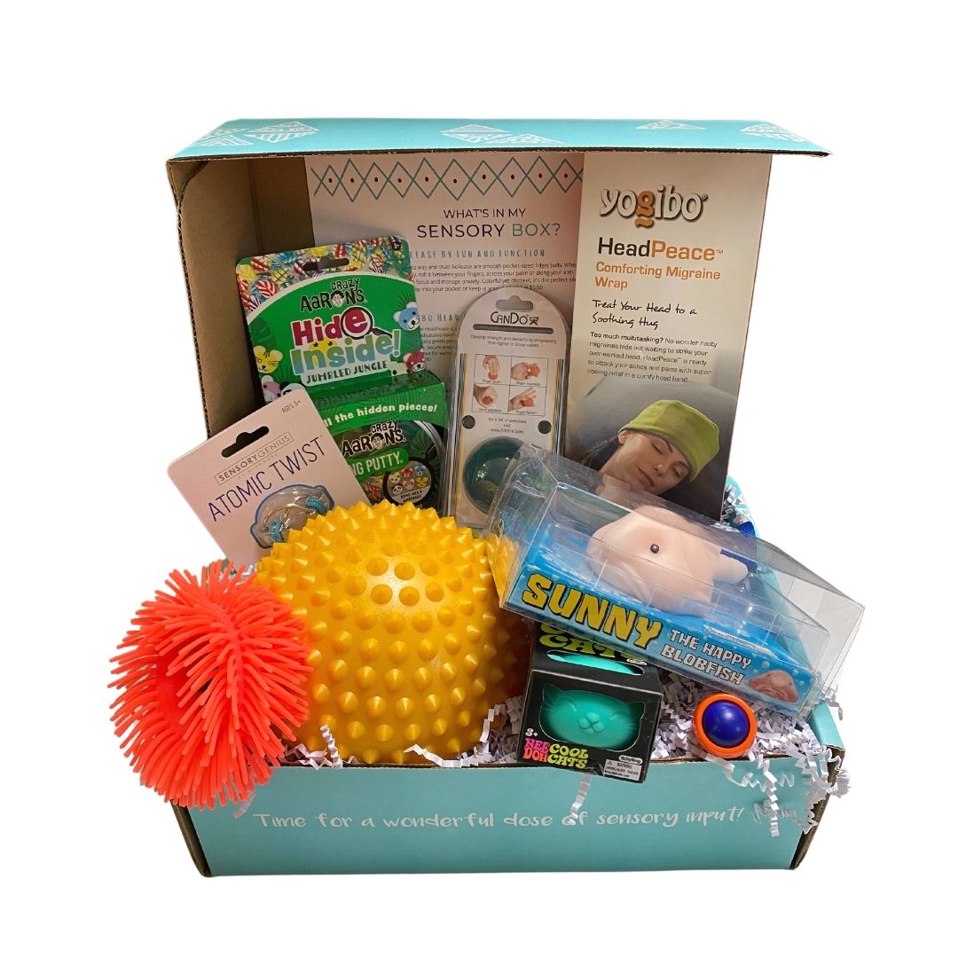 An image of a yogibo sensory box.