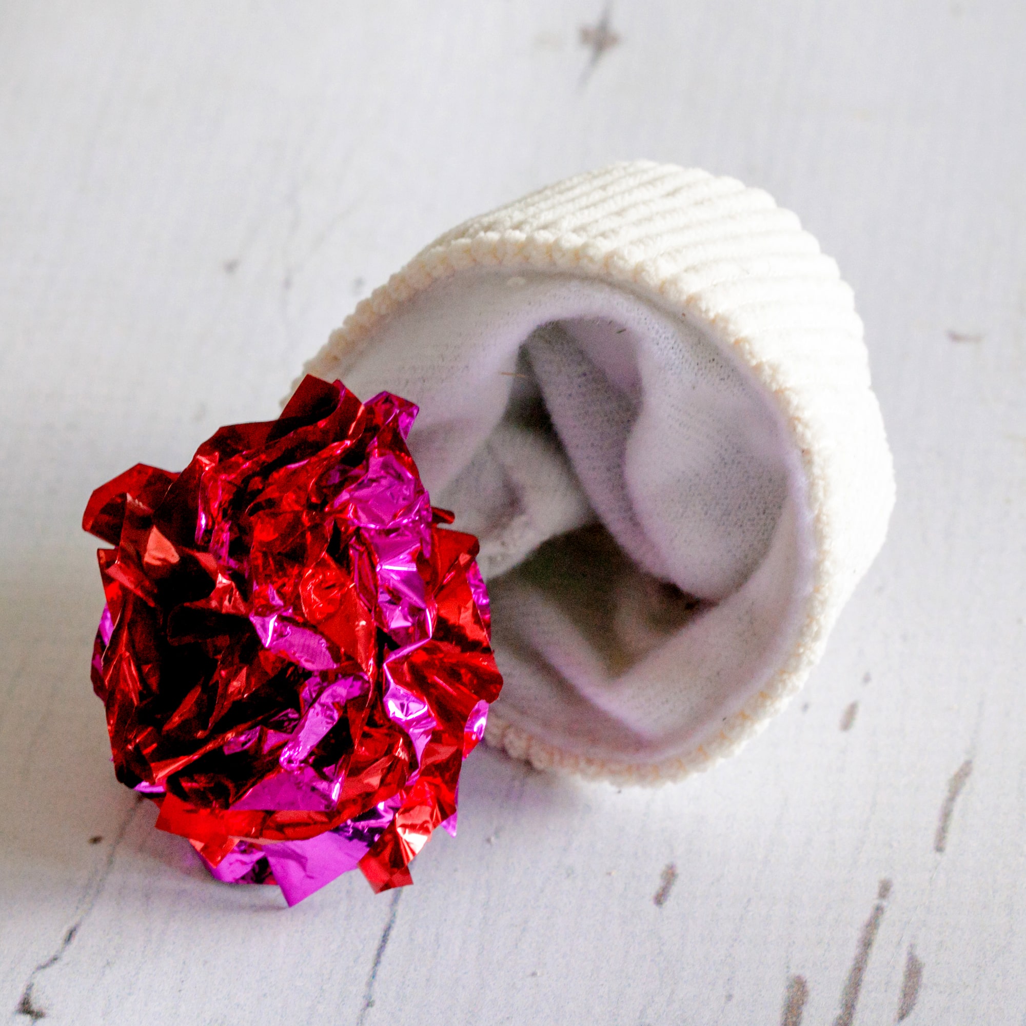 Crinkle Catnip Cupcake Toy