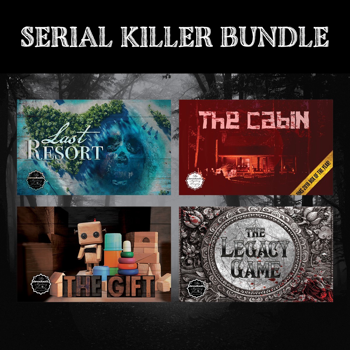 Deadbolt Mystery Society Shop/Product