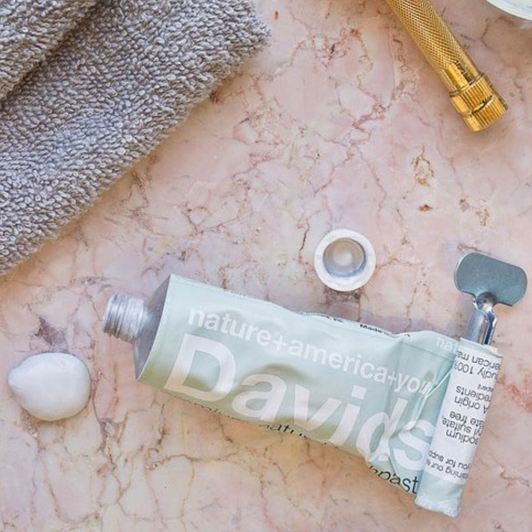 Davids Natural Toothpaste Natural Fluoride Free Toothpaste