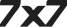 7x7