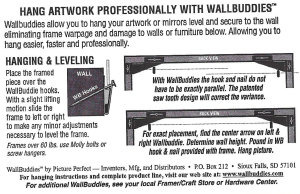 Wall Buddy instructions