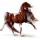 Reitpferd Französischer Traber Dunkelbrauner