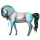 Poney Fjord Brunblakk