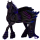 Riding pegasus Akhal-Teke Dapple Grey
