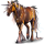 Einhorn-Reitpferd Orlow-Traber Rappe