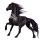 Pegasus-Reitpferd Argentinischer Criollo Dunkelfuchs