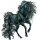 Riding pegasus Marwari Dapple Gray
