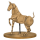 Riding Horse Curly Chestnut