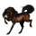 Riding pegasus Thoroughbred Dark Bay
