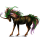 Jezdecký jednorožec American paint horse Ryzák Tobiano