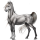 Rijpaard Arabier Gestippeld grijs