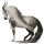 Riding unicorn Lipizzan Dapple Gray