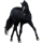 Riding unicorn Standardbred Black