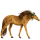 Einhorn-Reitpferd Englisches Vollblut Brauner