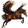 Riding pegasus Marwari Flaxen Chestnut 