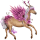 Licorne de selle ailée Arabe Gris Pommelé