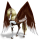 Rijpaard-pegasus Lusitano Donkerbruin