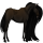 Cavalo de passeio Mangalarga Marchador Tordilho negro
