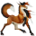 Jezdecký kůň Irský tinker Myšák Tobiano
