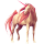 Riding unicorn Mangalarga Marchador Strawberry roan