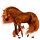 Licorne de trait Cheval de Ban'ei Bai