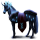 Riding unicorn Lipizzan Light Gray