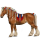Draught horse Percheron Light Grey