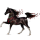 Reitpferd Appaloosa Schabrackenfuchs