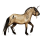 Jednorožcový poník Shetlandský pony hnedý ryšiak