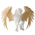 Pégase de selle Quarter Horse Palomino