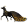 Pegasus-Reitpferd Argentinischer Criollo Dunkelbrauner