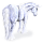 Draft unicorn Shire Light Gray