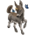 Donkey unicorn Poitou Donkey Brown