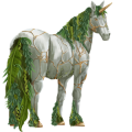 Unicorno da tiro Shire Nero