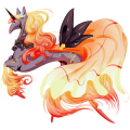 Unicorno da tiro Shire Nero