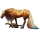 Einhorn-Reitpferd Araber Forellenschimmel