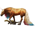 Licorne de selle Akhal-Téké Gris Pommelé